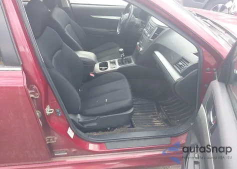 2012 Subaru Legacy 2.5I Premium from USA, damaged, VIN 4S3BMAG68C1027538